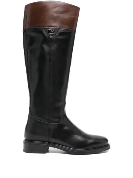 Кожени боти Nero Giardini черно