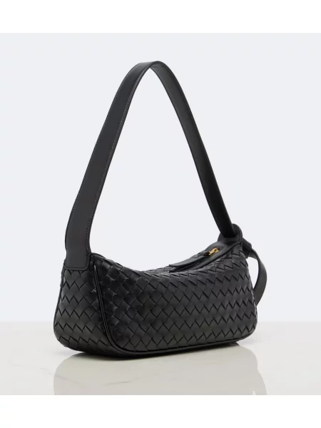 Geantă Bottega Veneta din piele negru