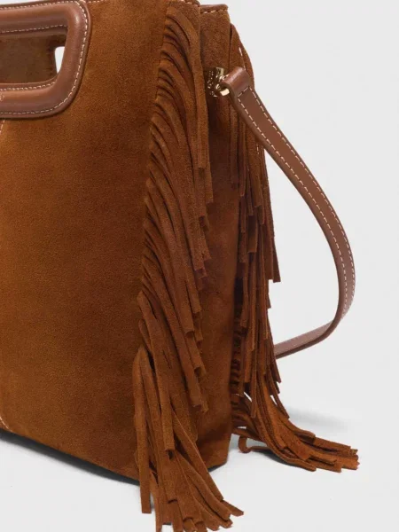 Замшева сумка Maje