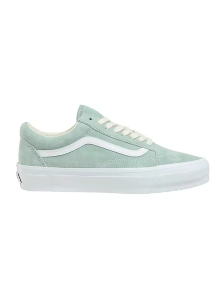 Sneakersy Vans Old Skool skórzane niebieskie