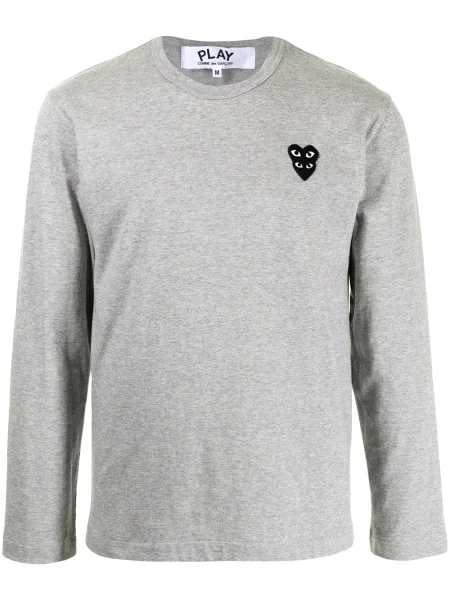 Pulover Comme Des Garcons Play gri