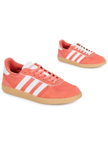 Semišové tenisky Adidas oranžová