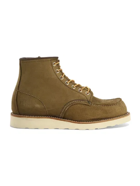 Botki Red Wing Shoes skórzane czerwone