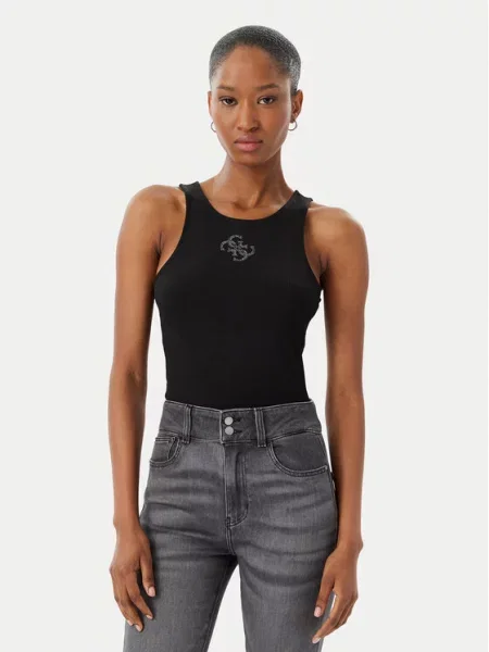 Top Guess czarny