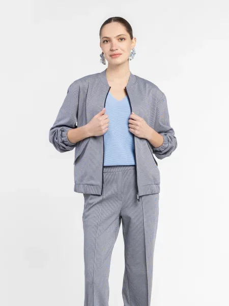 Бомбер Arber синій