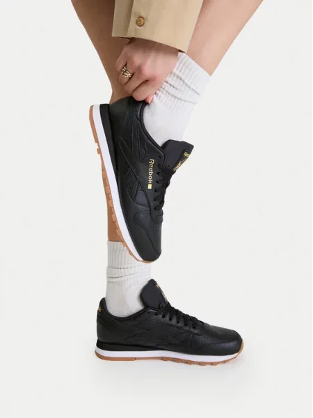 Sneakersy Reebok EO-CLASSIC LEATHER čierna
