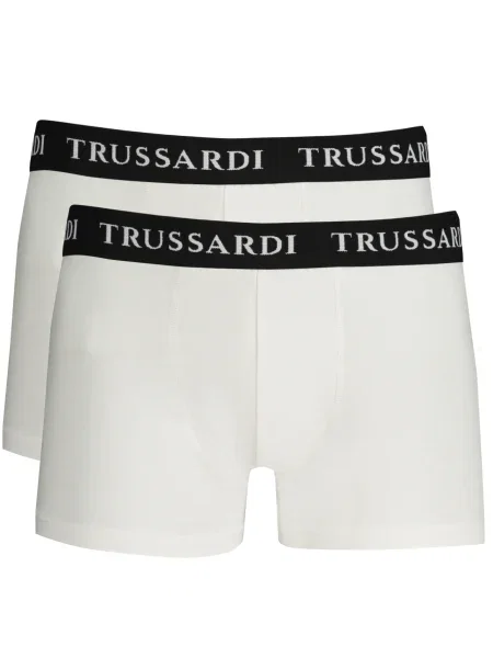 Hlačke Trussardi bela