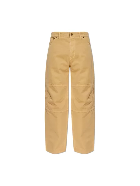 Spodnie cargo Burberry beżowe