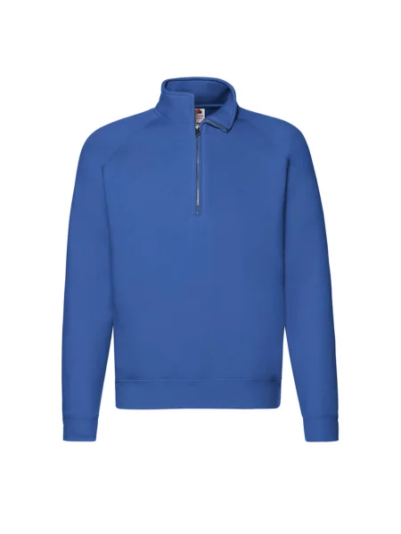 Bluza Premium Z Zamkiem Błyskawicznym niebieska