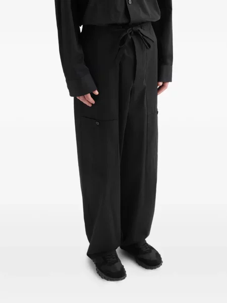 Pantaloni cargo Jil Sander negru