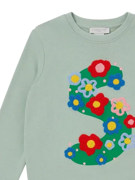 Bluza dziecięca Stella Mccartney zielona