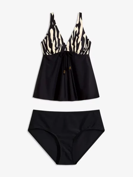 Tankini komplet 2 cz. beżowy