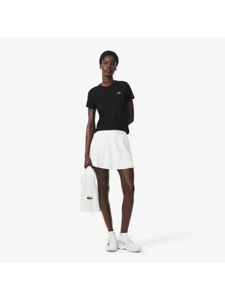 Lacoste Sportowa Koszulka Ultra Dry Slim Fit czarna