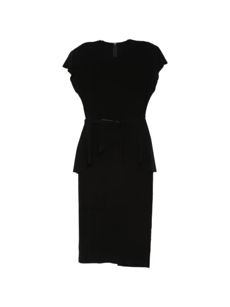 Rochie midi Norma Kamali negru