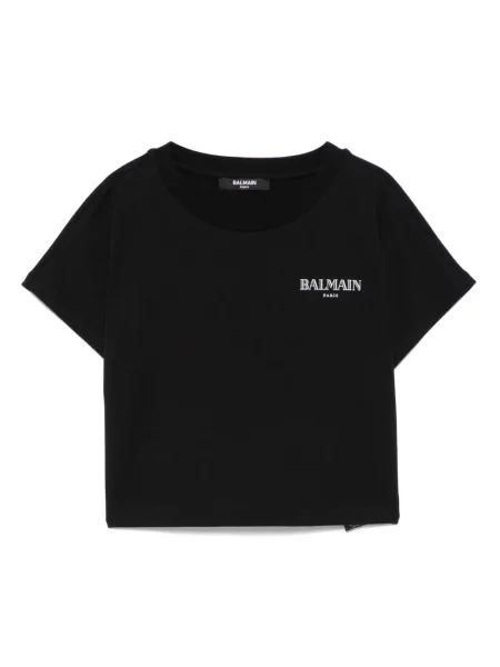 Koszulka dziecięca Balmain czarna