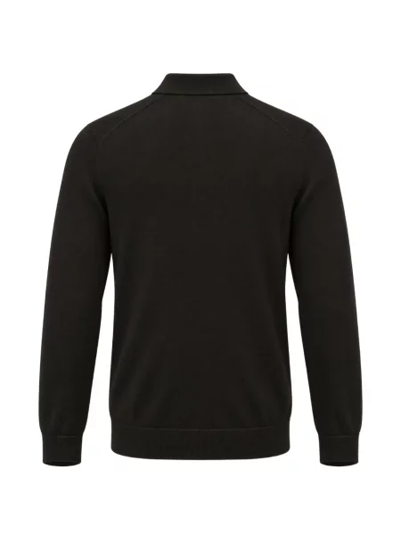 Lung tricou polo Diana Studio negru