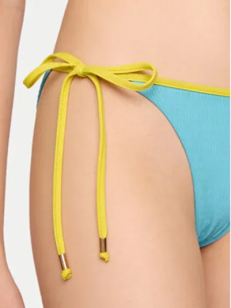 Seafolly Spodnji del bikini Beach Bound Turkizna