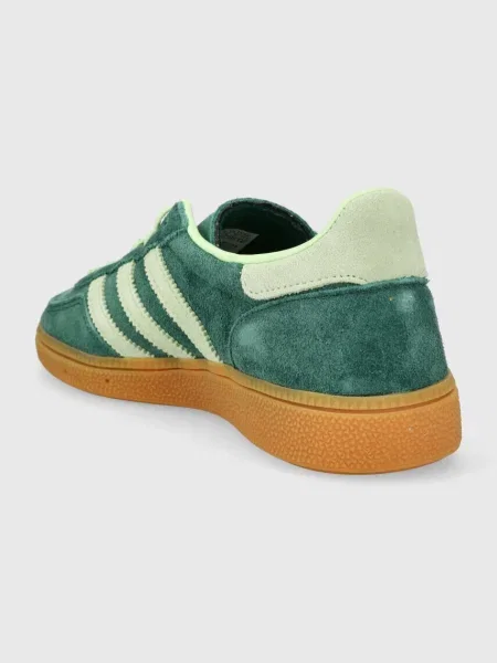 Semišové tenisky adidas Originals Handball Spezial zelené