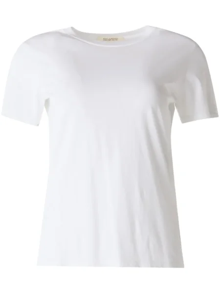 Tricou Nili Lotan cu decolteu în U alb