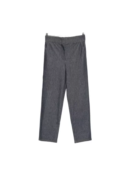 Jeansy straight leg Max Mara niebieskie