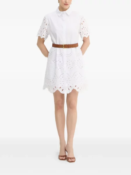 Rochie tip cămașă Silvian Heach alb