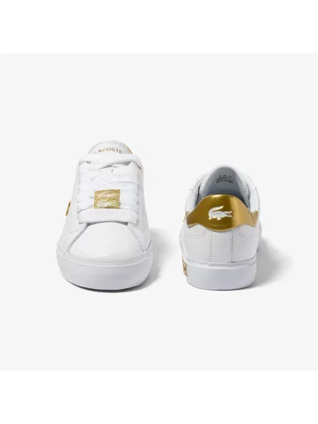 Кроссовки Lacoste белые