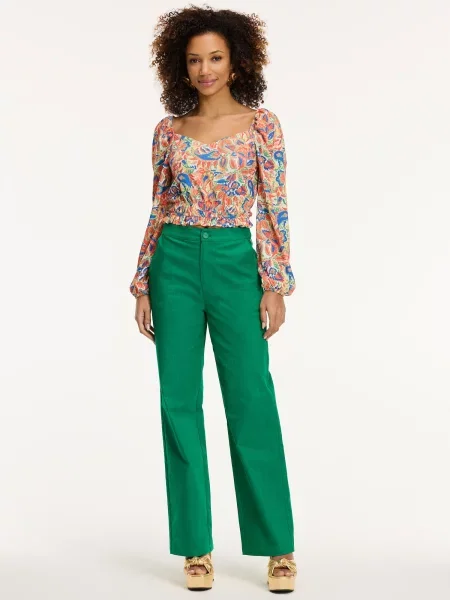 Shiwi Pantaloni Mara iarbă verde
