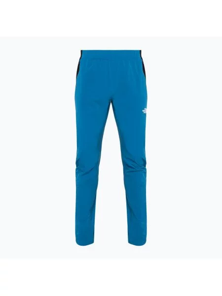 Spodnie trekkingowe The North Face Ridge Po Slim Tapered adriatic blue/tnf black czarne