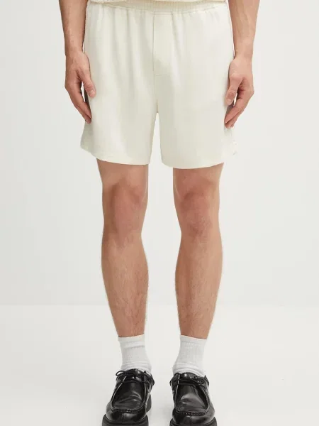 Represent pantaloni scurți Knitted Panel Short bej