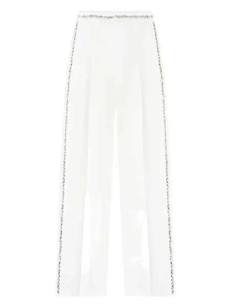 Pantaloni Manière De Voir plisate alb