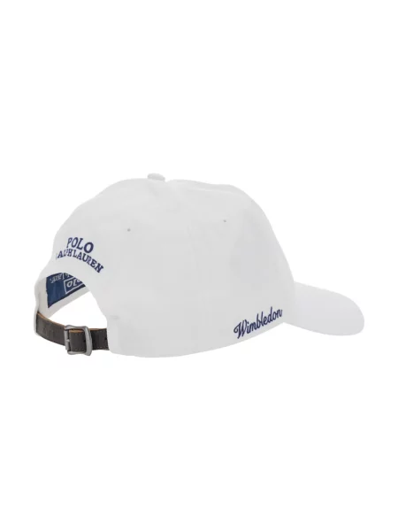 Polo Ralph Lauren Akcesoria Mężczyzna ONE SIZE Czapka z daszkiem Baseball Cap Bear biały