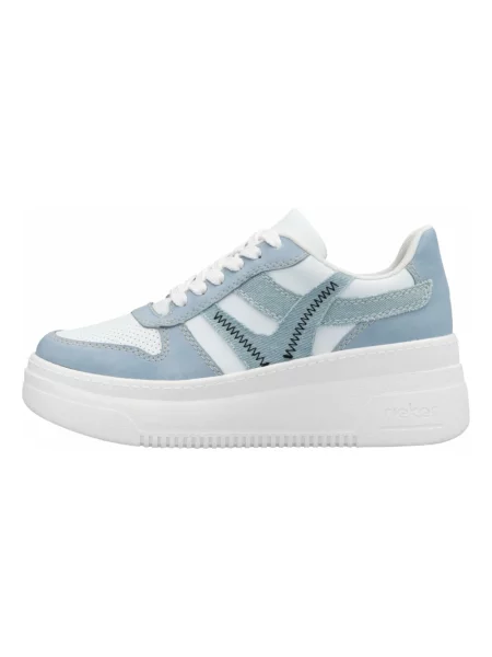 Sneakersy Rieker niebieskie