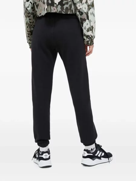 Pantaloni Adidas cu dungi cu autograf alergare albastru