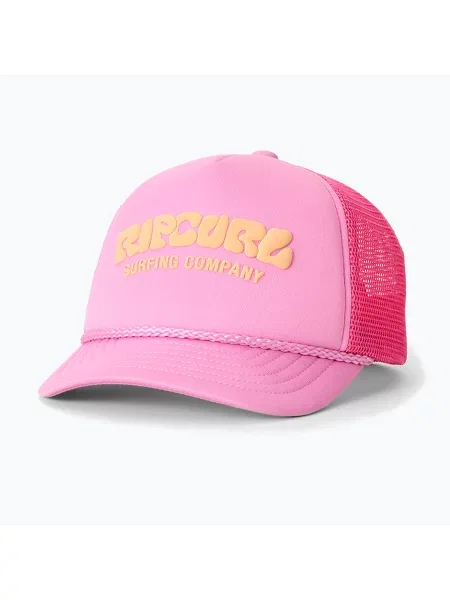 Gyerek baseballsapka Rip Curl Mixed Soft Junior Trucker hot pink. Méret: OS rózsaszín