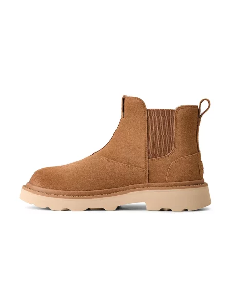 Замшевые кроссовки Ugg коричневые