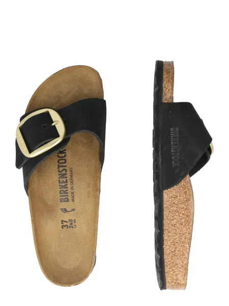 Birkenstock Šľapky Madrid Big Buckle čierna