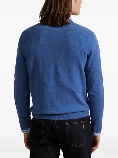 Ριγέ polo Polo Ralph Lauren με κουκούλα με αυτόγραφο λευκό