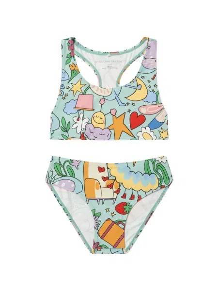 Bikini dziecięce Stella Mccartney zielone