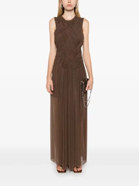 Kostiumas maksi maxi suknele Atu Body Couture ruda