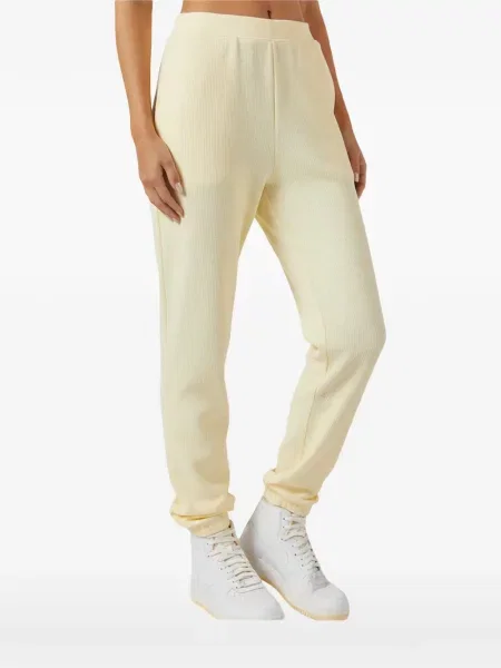 Pantaloni Kith tricotate alergare galben