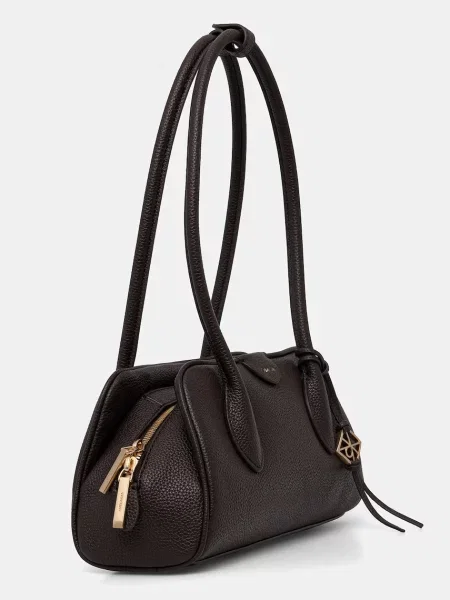 Calvin Klein Táska Emblem Trio Pebble barna