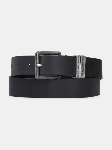 Diesel DIESEL LOGO B-GUARANTEE-A belt мъжки черно