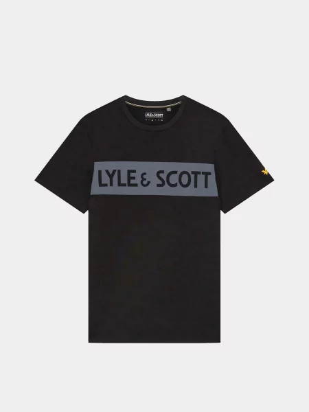 Спортивна футболка Lyle & Scott чорний