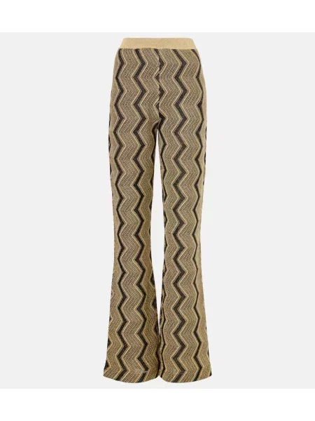 Pantaloni Missoni auriu