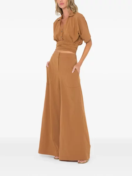 Pantaloni palazzo Jbq maro