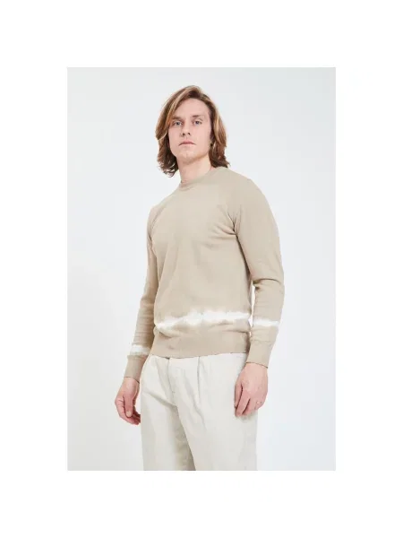 Sweter Altea z okrągłym dekoltem beżowy