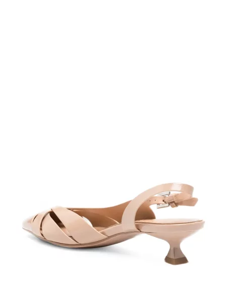 Pantofi cu toc Keys slingback cu bretele