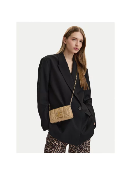Love Moschino Geantă poștaș/poșetă plic bej