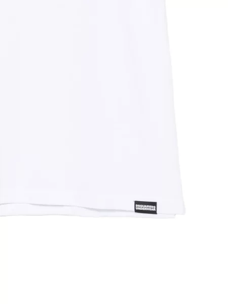 Tricou Dsquared2 cu autograf alb