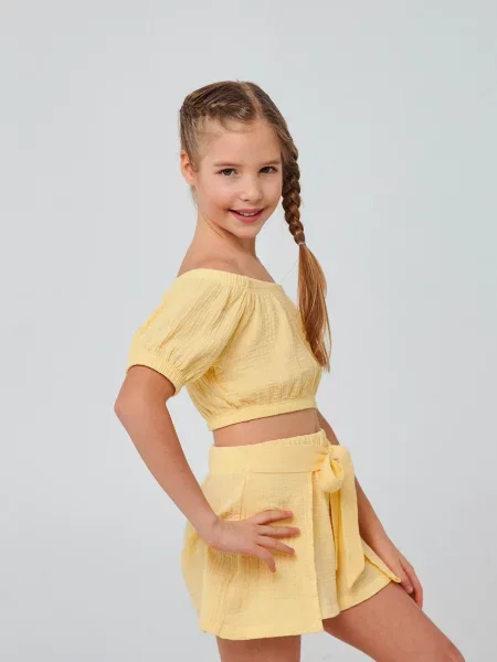 Дитячий Топ SMIL жовтий